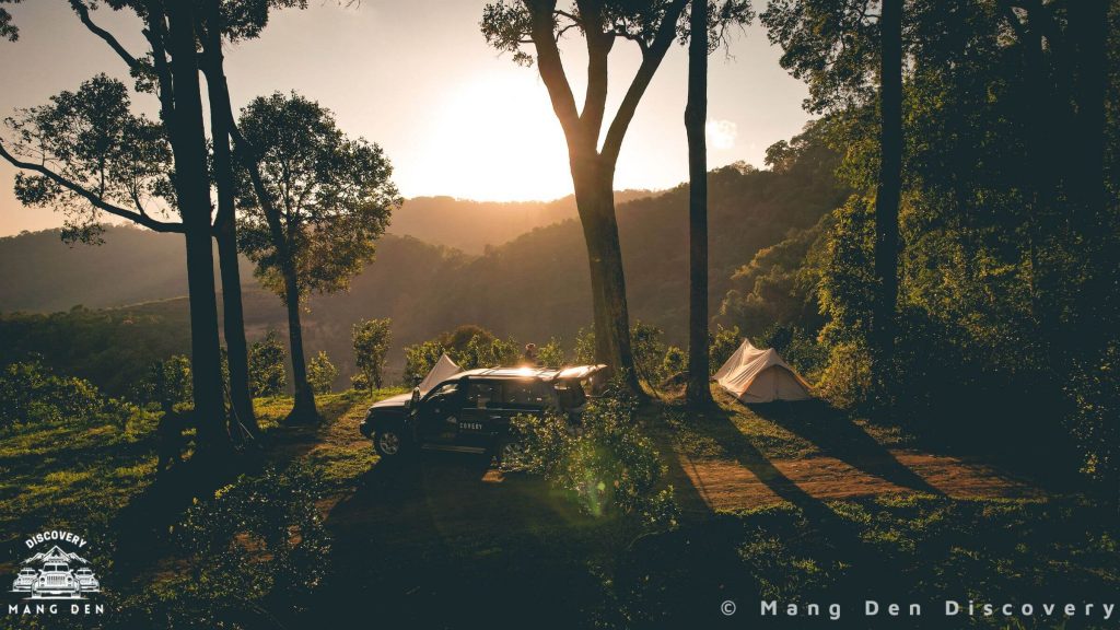 Khu cắm trại Măng Đen Discovery Retreat Măng Đen nhìn từ trên cao
